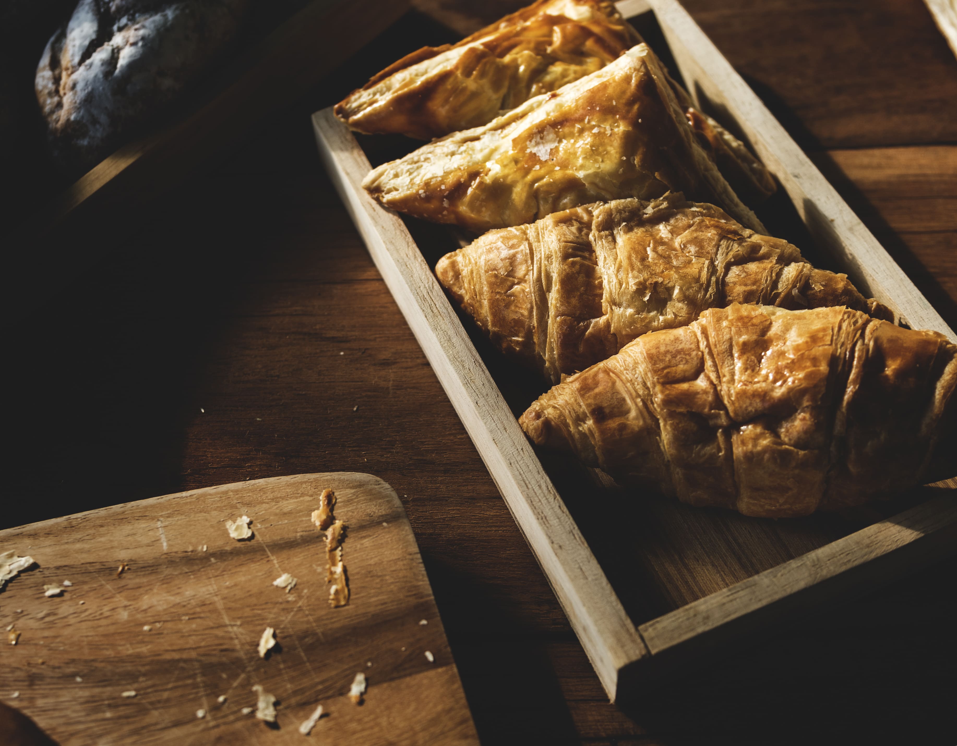 Pastel de hojaldre